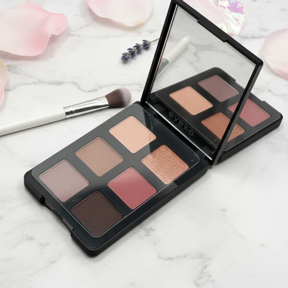 Eyeko Limitless Eyeshadow Palette Concrete Pink 6 Pan New In Box